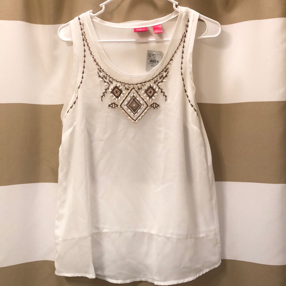 Embroidered Top